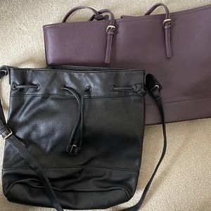 Ny&co tote and bucket bag